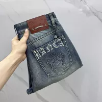 Cheap Chrome Hearts Jeans For Men #1361339 Replica Wholesale [$68.00 USD] [ITEM#1361339] on Replica Chrome Hearts Jeans