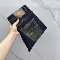 Cheap Louis Vuitton LV Jeans For Men #1361365 Replica Wholesale [$92.00 USD] [ITEM#1361365] on Replica Louis Vuitton LV Jeans