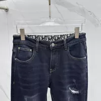 Cheap Christian Dior Jeans For Men #1361370 Replica Wholesale [$92.00 USD] [ITEM#1361370] on Replica Christian Dior Jeans