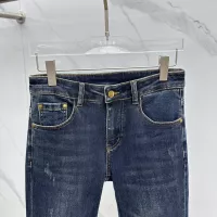 Cheap LOEWE Jeans For Men #1361373 Replica Wholesale [$92.00 USD] [ITEM#1361373] on Replica LOEWE Jeans