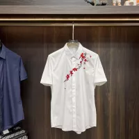 Cheap Armani Shirts Short Sleeved For Men #1361375 Replica Wholesale [$88.00 USD] [ITEM#1361375] on Replica Armani Shirts
