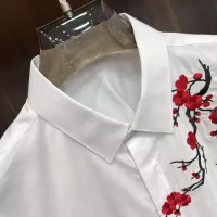Cheap Armani Shirts Short Sleeved For Men #1361375 Replica Wholesale [$88.00 USD] [ITEM#1361375] on Replica Armani Shirts