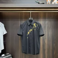 Cheap Armani Shirts Short Sleeved For Men #1361376 Replica Wholesale [$88.00 USD] [ITEM#1361376] on Replica Armani Shirts