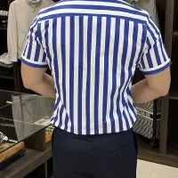 Cheap Dolce &amp; Gabbana D&amp;G Shirts Short Sleeved For Men #1361378 Replica Wholesale [$88.00 USD] [ITEM#1361378] on Replica Dolce &amp; Gabbana D&amp;G Shirts