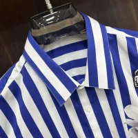 Cheap Dolce &amp; Gabbana D&amp;G Shirts Short Sleeved For Men #1361378 Replica Wholesale [$88.00 USD] [ITEM#1361378] on Replica Dolce &amp; Gabbana D&amp;G Shirts