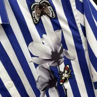 Cheap Dolce &amp; Gabbana D&amp;G Shirts Short Sleeved For Men #1361378 Replica Wholesale [$88.00 USD] [ITEM#1361378] on Replica Dolce &amp; Gabbana D&amp;G Shirts