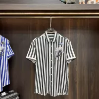 Cheap Dolce &amp; Gabbana D&amp;G Shirts Short Sleeved For Men #1361379 Replica Wholesale [$88.00 USD] [ITEM#1361379] on Replica Dolce &amp; Gabbana D&amp;G Shirts
