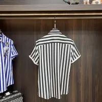 Cheap Dolce &amp; Gabbana D&amp;G Shirts Short Sleeved For Men #1361379 Replica Wholesale [$88.00 USD] [ITEM#1361379] on Replica Dolce &amp; Gabbana D&amp;G Shirts