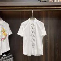 Cheap Christian Dior Shirts Short Sleeved For Men #1361380 Replica Wholesale [$88.00 USD] [ITEM#1361380] on Replica Christian Dior Shirts