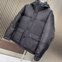 Cheap Louis Vuitton LV Down Feather Coat Long Sleeved For Men #1361428 Replica Wholesale [$202.00 USD] [ITEM#1361428] on Replica Louis Vuitton LV Down Feather Coat