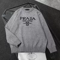 Cheap Prada Sweaters Long Sleeved For Unisex #1361455 Replica Wholesale [$64.00 USD] [ITEM#1361455] on Replica Prada Sweaters
