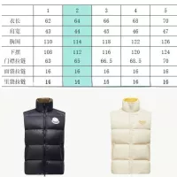 Cheap Moncler Down Feather Coat Sleeveless For Men #1361511 Replica Wholesale [$125.00 USD] [ITEM#1361511] on Replica Moncler Down Feather Coat