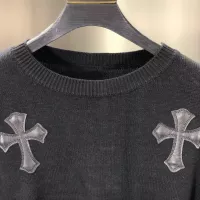 Cheap Chrome Hearts Sweaters Long Sleeved For Unisex #1361512 Replica Wholesale [$60.00 USD] [ITEM#1361512] on Replica Chrome Hearts Sweaters