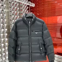 Cheap Prada Down Feather Coat Long Sleeved For Men #1361580 Replica Wholesale [$182.00 USD] [ITEM#1361580] on Replica Prada Down Feather Coat