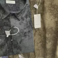 Cheap Gucci Shirts Long Sleeved For Men #1361590 Replica Wholesale [$48.00 USD] [ITEM#1361590] on Replica Gucci Shirts