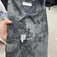 Cheap Gucci Shirts Long Sleeved For Men #1361591 Replica Wholesale [$48.00 USD] [ITEM#1361591] on Replica Gucci Shirts