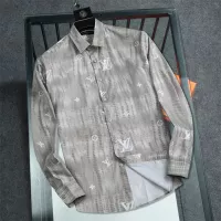 Cheap Louis Vuitton LV Shirts Long Sleeved For Men #1361593 Replica Wholesale [$48.00 USD] [ITEM#1361593] on Replica Louis Vuitton LV Shirts