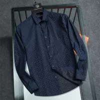 Cheap Louis Vuitton LV Shirts Long Sleeved For Men #1361596 Replica Wholesale [$48.00 USD] [ITEM#1361596] on Replica Louis Vuitton LV Shirts