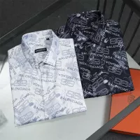 Cheap Balenciaga Shirts Long Sleeved For Men #1361599 Replica Wholesale [$40.00 USD] [ITEM#1361599] on Replica Balenciaga Shirts
