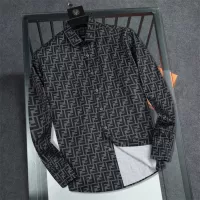 Cheap Fendi Shirts Long Sleeved For Men #1361601 Replica Wholesale [$40.00 USD] [ITEM#1361601] on Replica Fendi Shirts