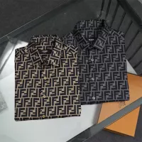 Cheap Fendi Shirts Long Sleeved For Men #1361601 Replica Wholesale [$40.00 USD] [ITEM#1361601] on Replica Fendi Shirts