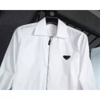 Cheap Prada Shirts Long Sleeved For Men #1361607 Replica Wholesale [$48.00 USD] [ITEM#1361607] on Replica Prada Shirts