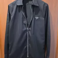 Cheap Prada Shirts Long Sleeved For Men #1361608 Replica Wholesale [$48.00 USD] [ITEM#1361608] on Replica Prada Shirts