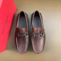 Cheap Salvatore Ferragamo Leather Shoes For Men #1361609 Replica Wholesale [$88.00 USD] [ITEM#1361609] on Replica Salvatore Ferragamo Leather Shoes