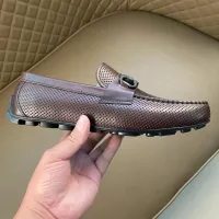 Cheap Salvatore Ferragamo Leather Shoes For Men #1361609 Replica Wholesale [$88.00 USD] [ITEM#1361609] on Replica Salvatore Ferragamo Leather Shoes