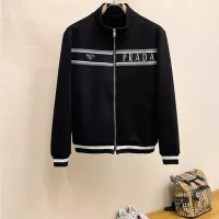 Cheap Prada Tracksuits Long Sleeved For Men #1361658 Replica Wholesale [$112.00 USD] [ITEM#1361658] on Replica Prada Tracksuits