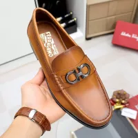 Cheap Salvatore Ferragamo Leather Shoes For Men #1361670 Replica Wholesale [$82.00 USD] [ITEM#1361670] on Replica Salvatore Ferragamo Leather Shoes