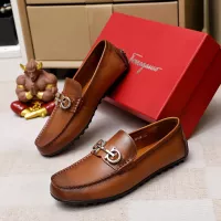 Cheap Salvatore Ferragamo Leather Shoes For Men #1361677 Replica Wholesale [$72.00 USD] [ITEM#1361677] on Replica Salvatore Ferragamo Leather Shoes