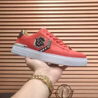 Cheap Philipp Plein PP Casual Shoes For Men #1361684 Replica Wholesale [$92.00 USD] [ITEM#1361684] on Replica Philipp Plein PP Casual Shoes