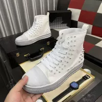 Cheap Dsquared High Tops Shoes For Men #1361698 Replica Wholesale [$96.00 USD] [ITEM#1361698] on Replica Dsquared High Tops Shoes