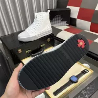 Cheap Dsquared High Tops Shoes For Men #1361698 Replica Wholesale [$96.00 USD] [ITEM#1361698] on Replica Dsquared High Tops Shoes