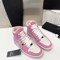 Cheap Amiri High Tops Shoes For Women #1361702 Replica Wholesale [$108.00 USD] [ITEM#1361702] on Replica Amiri High Tops Shoes
