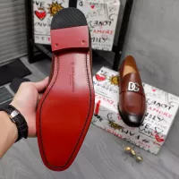 Cheap Dolce &amp; Gabbana D&amp;G Leather Shoes For Men #1361740 Replica Wholesale [$96.00 USD] [ITEM#1361740] on Replica Dolce &amp; Gabbana D&amp;G Leather Shoes