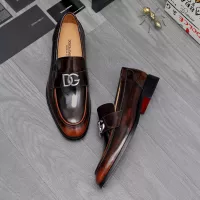 Cheap Dolce &amp; Gabbana D&amp;G Leather Shoes For Men #1361741 Replica Wholesale [$96.00 USD] [ITEM#1361741] on Replica Dolce &amp; Gabbana D&amp;G Leather Shoes