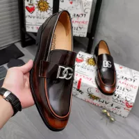 Cheap Dolce &amp; Gabbana D&amp;G Leather Shoes For Men #1361741 Replica Wholesale [$96.00 USD] [ITEM#1361741] on Replica Dolce &amp; Gabbana D&amp;G Leather Shoes