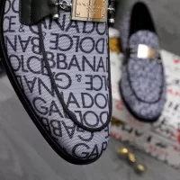 Cheap Dolce &amp; Gabbana D&amp;G Leather Shoes For Men #1361751 Replica Wholesale [$96.00 USD] [ITEM#1361751] on Replica Dolce &amp; Gabbana D&amp;G Leather Shoes