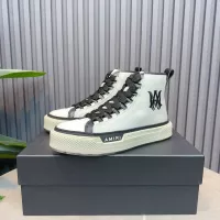 Cheap Amiri High Tops Shoes For Men #1361796 Replica Wholesale [$112.00 USD] [ITEM#1361796] on Replica Amiri High Tops Shoes