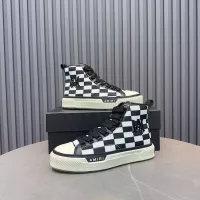 Cheap Amiri High Tops Shoes For Men #1361811 Replica Wholesale [$112.00 USD] [ITEM#1361811] on Replica Amiri High Tops Shoes