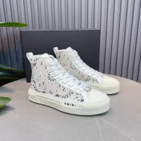 Cheap Amiri High Tops Shoes For Men #1361814 Replica Wholesale [$112.00 USD] [ITEM#1361814] on Replica Amiri High Tops Shoes