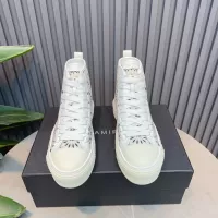 Cheap Amiri High Tops Shoes For Men #1361814 Replica Wholesale [$112.00 USD] [ITEM#1361814] on Replica Amiri High Tops Shoes