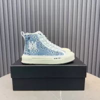 Cheap Amiri High Tops Shoes For Men #1361816 Replica Wholesale [$112.00 USD] [ITEM#1361816] on Replica Amiri High Tops Shoes