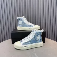 Cheap Amiri High Tops Shoes For Men #1361816 Replica Wholesale [$112.00 USD] [ITEM#1361816] on Replica Amiri High Tops Shoes