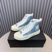 Cheap Amiri High Tops Shoes For Men #1361816 Replica Wholesale [$112.00 USD] [ITEM#1361816] on Replica Amiri High Tops Shoes