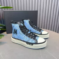 Cheap Amiri High Tops Shoes For Men #1361820 Replica Wholesale [$112.00 USD] [ITEM#1361820] on Replica Amiri High Tops Shoes