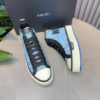 Cheap Amiri High Tops Shoes For Men #1361820 Replica Wholesale [$112.00 USD] [ITEM#1361820] on Replica Amiri High Tops Shoes
