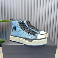 Cheap Amiri High Tops Shoes For Men #1361820 Replica Wholesale [$112.00 USD] [ITEM#1361820] on Replica Amiri High Tops Shoes